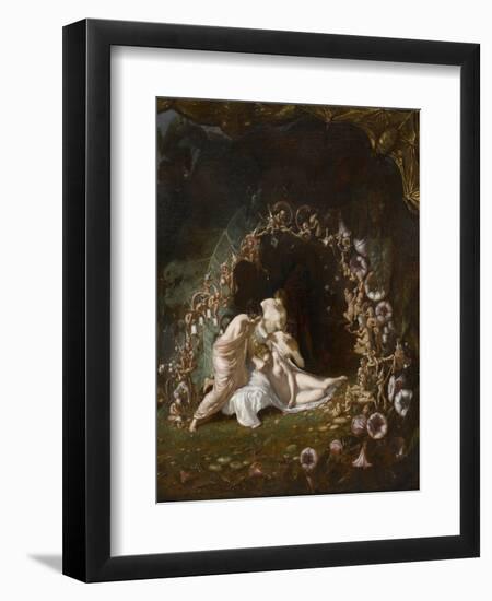 Titania endormie-Richard Dadd-Framed Premium Giclee Print