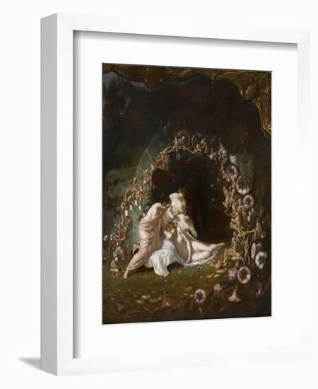 Titania endormie-Richard Dadd-Framed Giclee Print