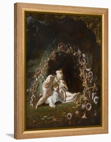 Titania endormie-Richard Dadd-Framed Premier Image Canvas