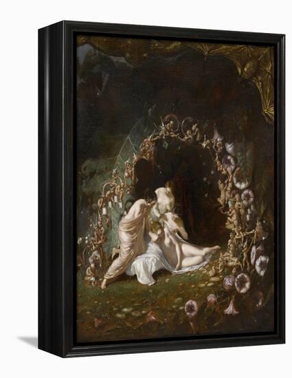 Titania endormie-Richard Dadd-Framed Premier Image Canvas