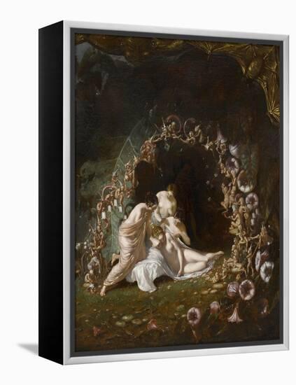 Titania endormie-Richard Dadd-Framed Premier Image Canvas