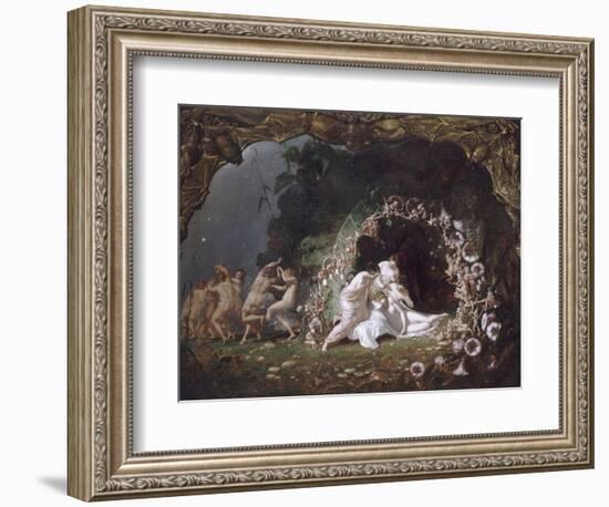 Titania endormie-Richard Dadd-Framed Giclee Print