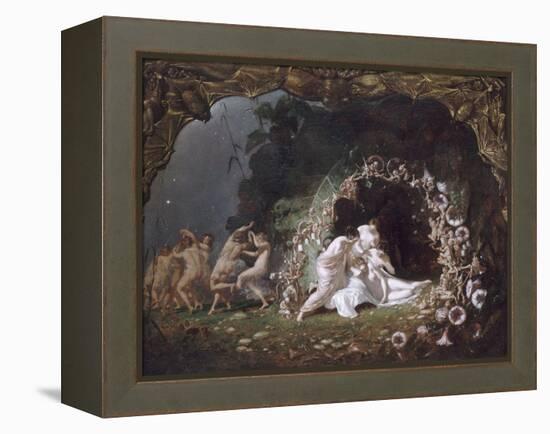 Titania endormie-Richard Dadd-Framed Premier Image Canvas