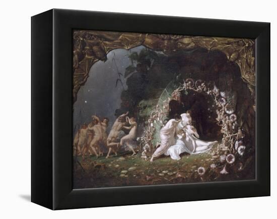 Titania endormie-Richard Dadd-Framed Premier Image Canvas