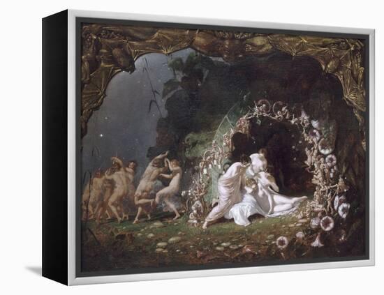 Titania endormie-Richard Dadd-Framed Premier Image Canvas