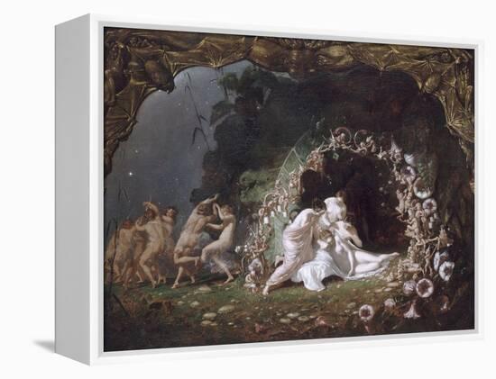 Titania endormie-Richard Dadd-Framed Premier Image Canvas