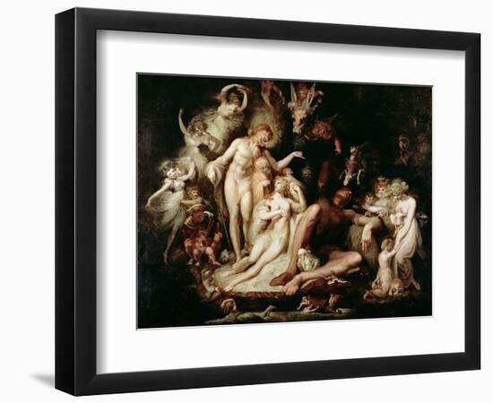 Titania's Awakening, C.1785-90-Henry Fuseli-Framed Giclee Print