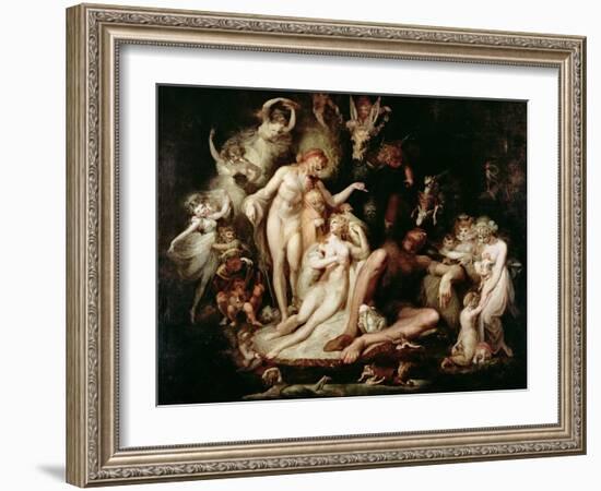 Titania's Awakening, C.1785-90-Henry Fuseli-Framed Giclee Print