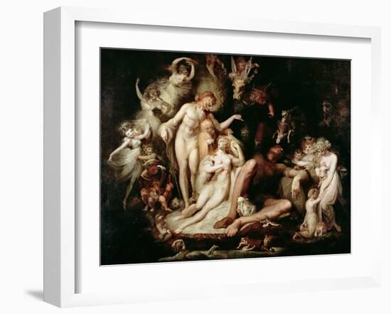 Titania's Awakening, C.1785-90-Henry Fuseli-Framed Giclee Print