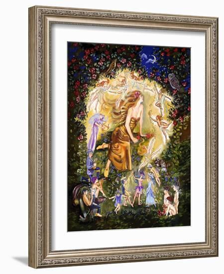 Titania's Bower-Judy Mastrangelo-Framed Giclee Print