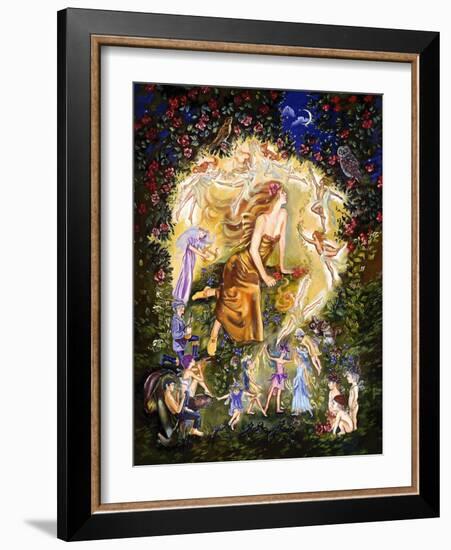 Titania's Bower-Judy Mastrangelo-Framed Giclee Print