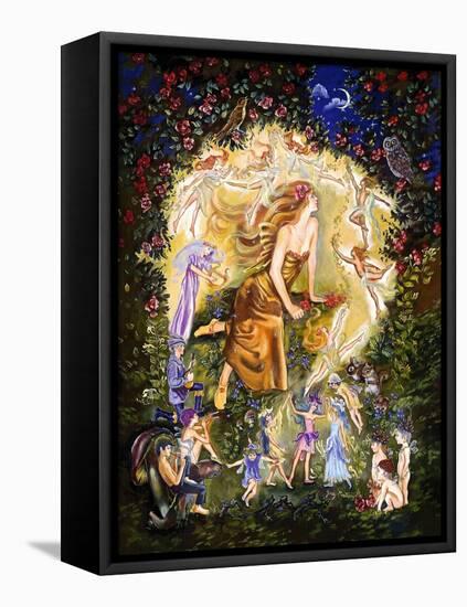 Titania's Bower-Judy Mastrangelo-Framed Premier Image Canvas