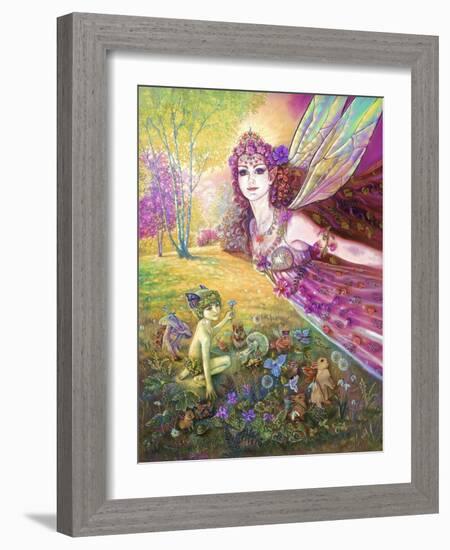 Titania's Flight-Judy Mastrangelo-Framed Giclee Print