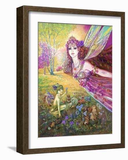 Titania's Flight-Judy Mastrangelo-Framed Giclee Print