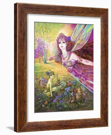 Titania's Flight-Judy Mastrangelo-Framed Giclee Print