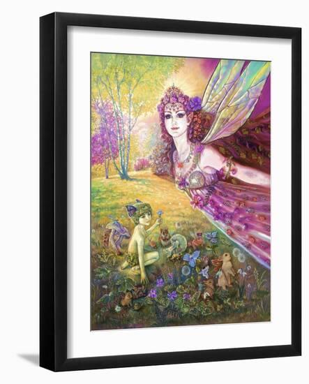 Titania's Flight-Judy Mastrangelo-Framed Giclee Print