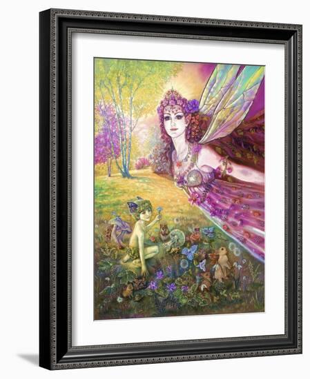 Titania's Flight-Judy Mastrangelo-Framed Giclee Print