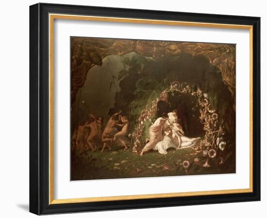 Titania Sleeping-Richard Dadd-Framed Giclee Print