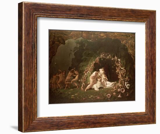 Titania Sleeping-Richard Dadd-Framed Premium Giclee Print