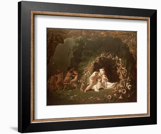 Titania Sleeping-Richard Dadd-Framed Premium Giclee Print