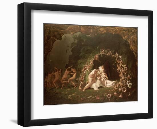 Titania Sleeping-Richard Dadd-Framed Premium Giclee Print