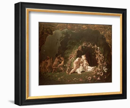 Titania Sleeping-Richard Dadd-Framed Premium Giclee Print