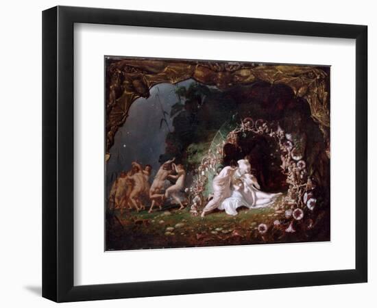 Titania Sleeping-Richard Dadd-Framed Giclee Print