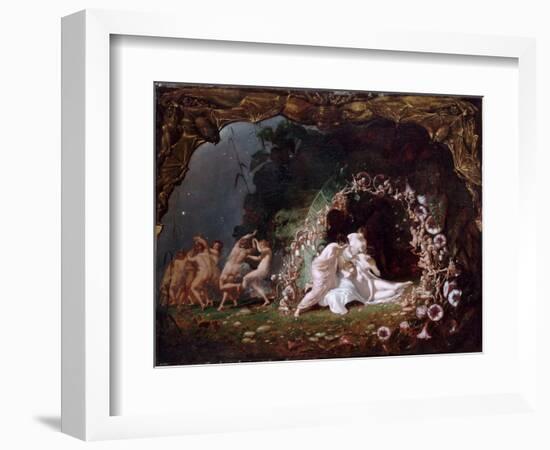 Titania Sleeping-Richard Dadd-Framed Giclee Print