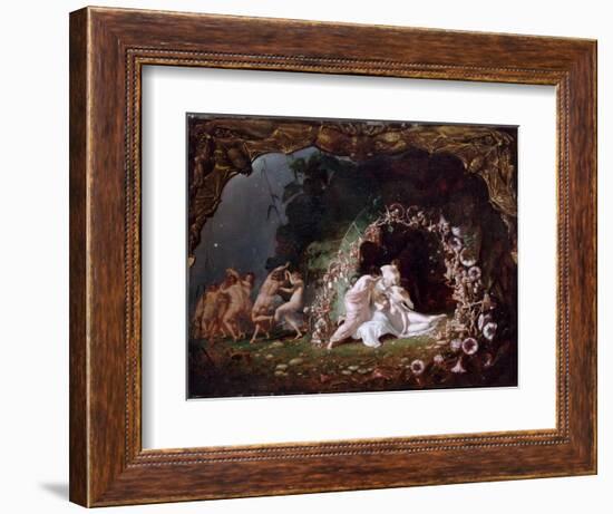 Titania Sleeping-Richard Dadd-Framed Premium Giclee Print