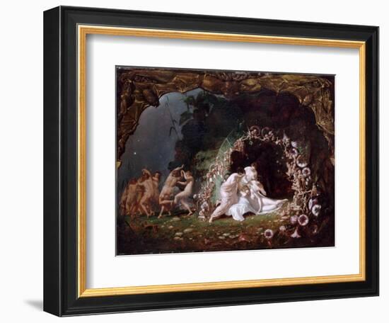 Titania Sleeping-Richard Dadd-Framed Premium Giclee Print