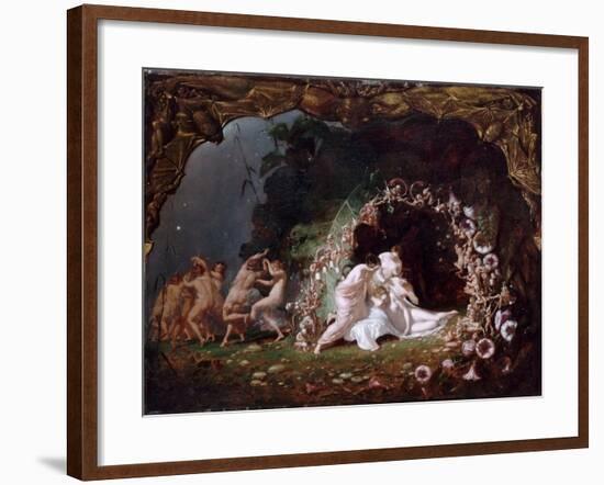 Titania Sleeping-Richard Dadd-Framed Giclee Print