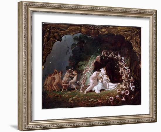 Titania Sleeping-Richard Dadd-Framed Giclee Print