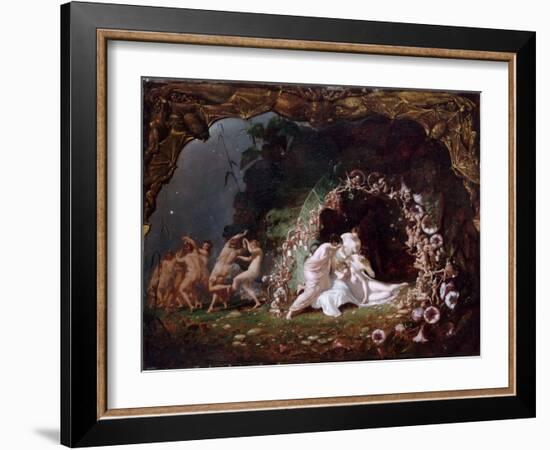 Titania Sleeping-Richard Dadd-Framed Giclee Print