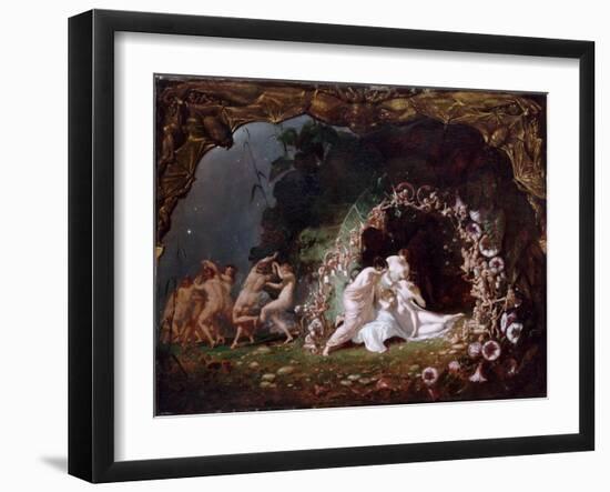 Titania Sleeping-Richard Dadd-Framed Giclee Print