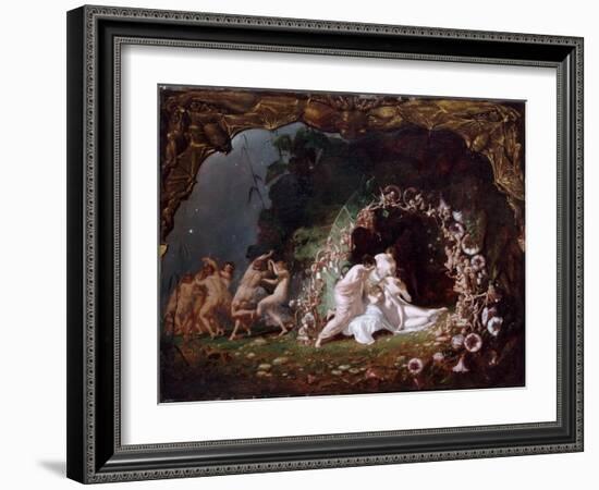 Titania Sleeping-Richard Dadd-Framed Giclee Print