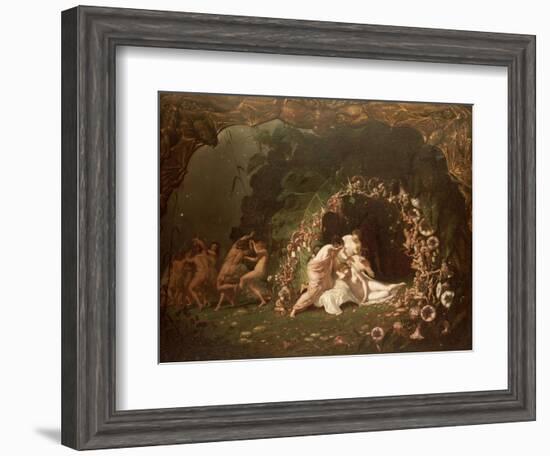 Titania Sleeping-Richard Dadd-Framed Giclee Print