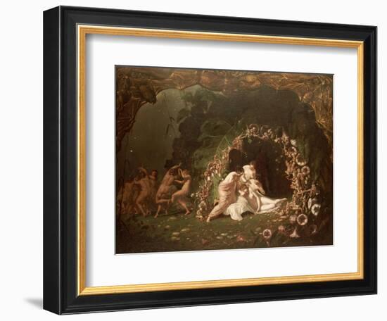 Titania Sleeping-Richard Dadd-Framed Giclee Print