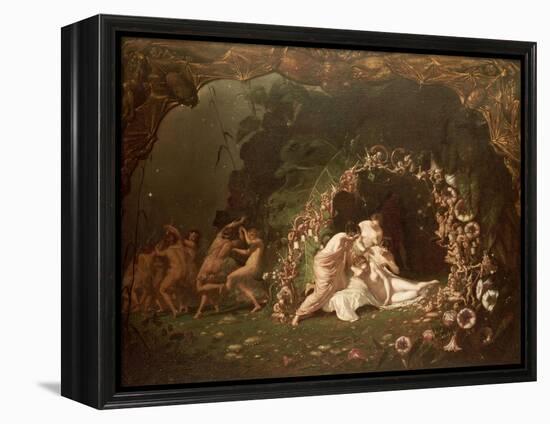 Titania Sleeping-Richard Dadd-Framed Premier Image Canvas