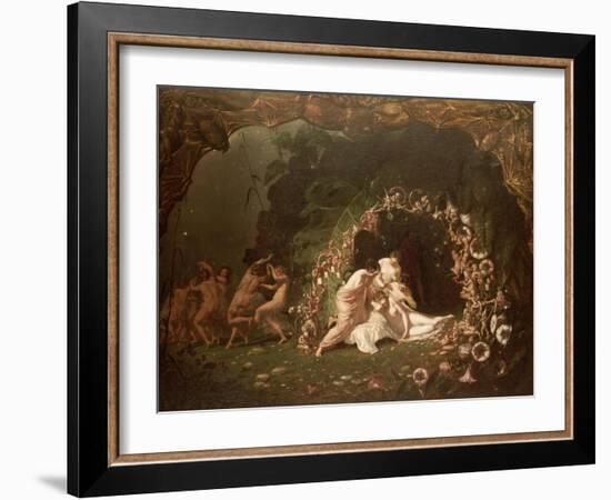 Titania Sleeping-Richard Dadd-Framed Giclee Print