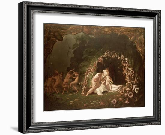 Titania Sleeping-Richard Dadd-Framed Giclee Print