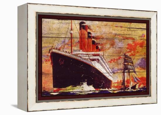 Titanic, Aged-Kate Ward Thacker-Framed Premier Image Canvas