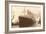 Titanic at the Dock-null-Framed Art Print