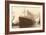 Titanic at the Dock-null-Framed Art Print