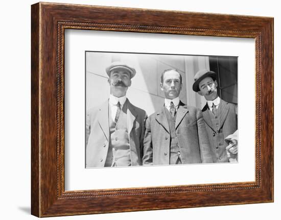 Titanic crew at enquiry, 1912-Harris & Ewing-Framed Photographic Print