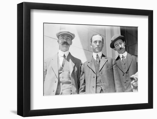 Titanic crew at enquiry, 1912-Harris & Ewing-Framed Photographic Print