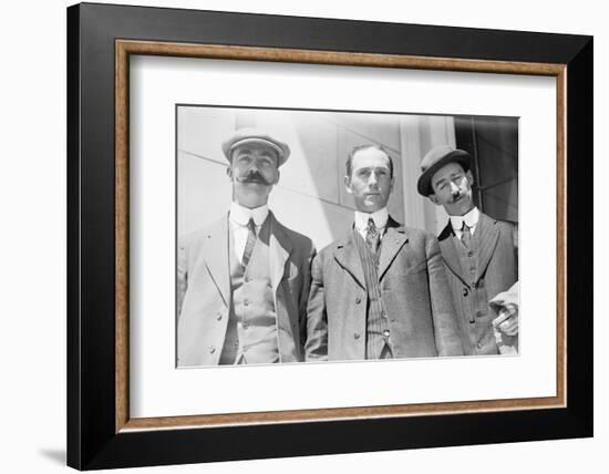 Titanic crew at enquiry, 1912-Harris & Ewing-Framed Photographic Print