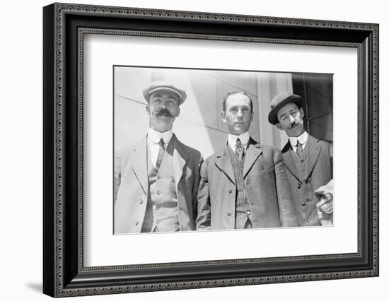 Titanic crew at enquiry, 1912-Harris & Ewing-Framed Photographic Print