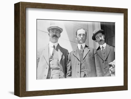 Titanic crew at enquiry, 1912-Harris & Ewing-Framed Premium Photographic Print