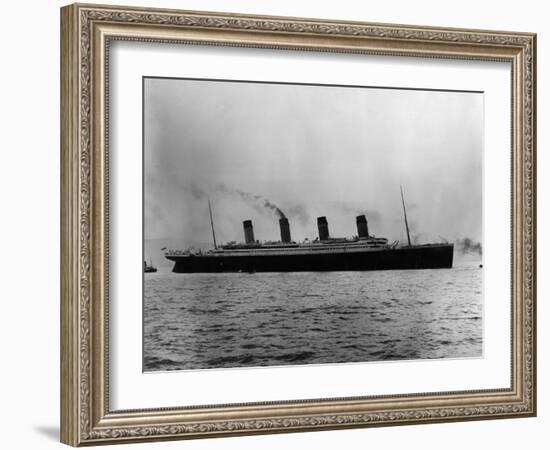 Titanic Leaves Belfast-null-Framed Photographic Print