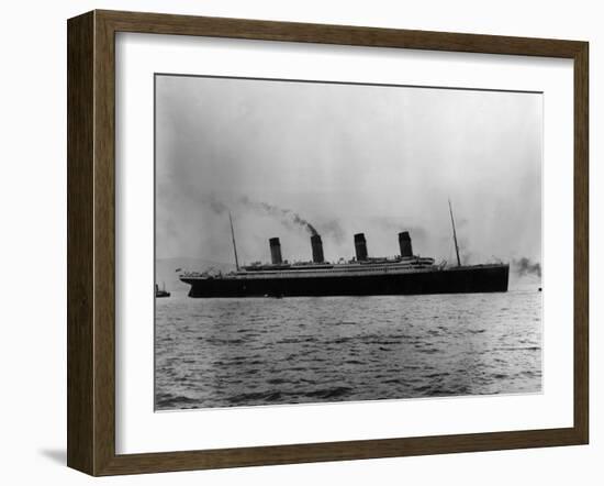 Titanic Leaves Belfast-null-Framed Photographic Print